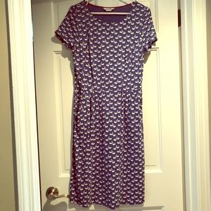 Boden swan dress